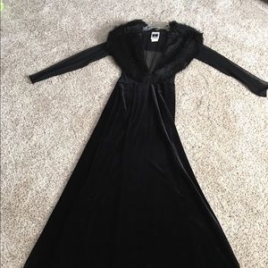 Black gown